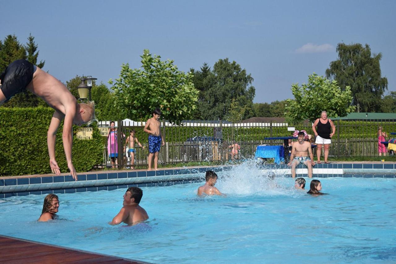 18 Persoons Veluwe Villa Voorthuizen Esterno foto
